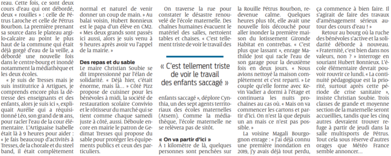 2021 06 20 SO Inondations la solidarité déborde à nouveau2