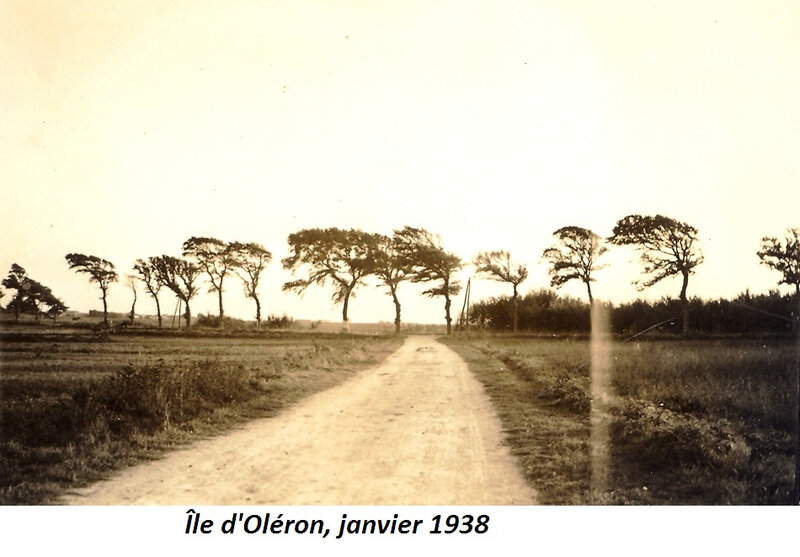 1938 01 début du mois île d'Oléron horizon