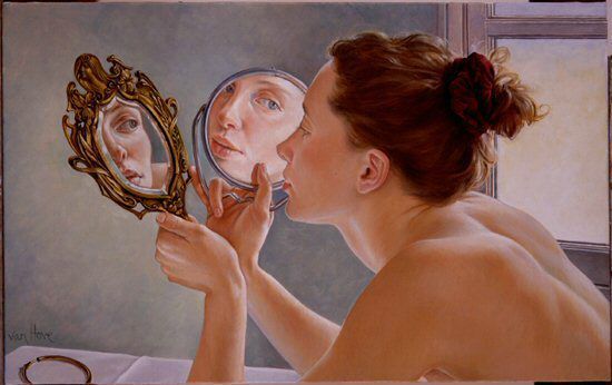 Van Hove Francine celine-aux-deux-miroirs-2005