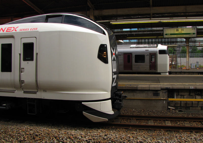 2 beautiful faces: N'EX E259 & 215 series