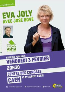 Eva Joly EE-LV Caen 2012