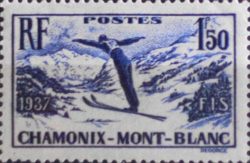 Timbre Chamonix 1924