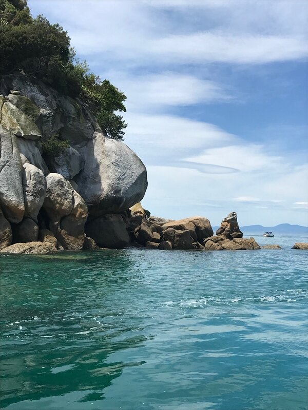 Abel Tasman rocher