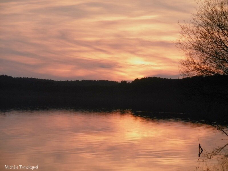 1-Lac de Mimizan et Coucher de soleil Plage de Vielle 150217