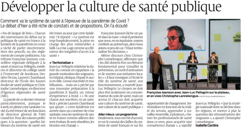 2020 11 28 SO Développer la culture de santé publique