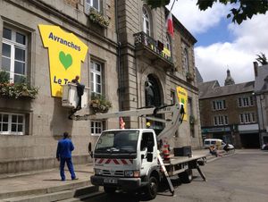 Tour de France 2013 Avranches travaux