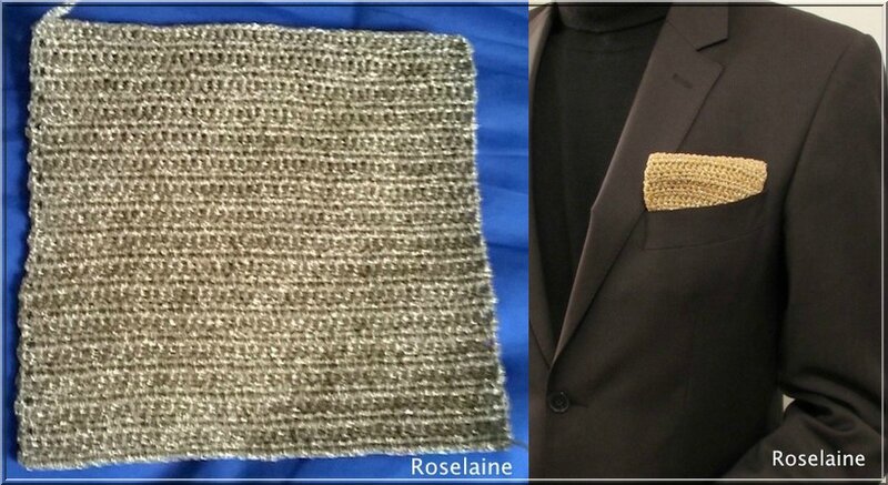 Roselaine pochette de costume