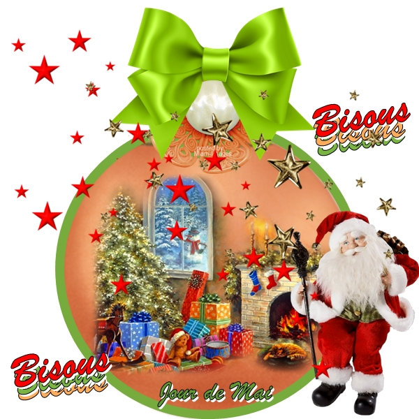 Bisous Boule et Père Noël 12122021