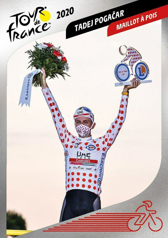 Image Panini Rémi Tajed Pogacar Maillot à pois