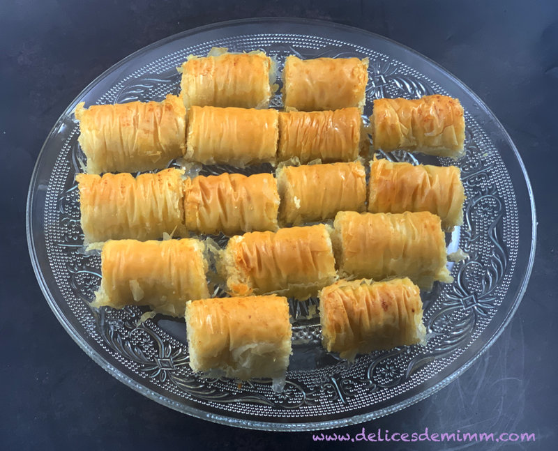 Baklavas aux amandes