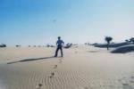 Bruce Lee in the desert India