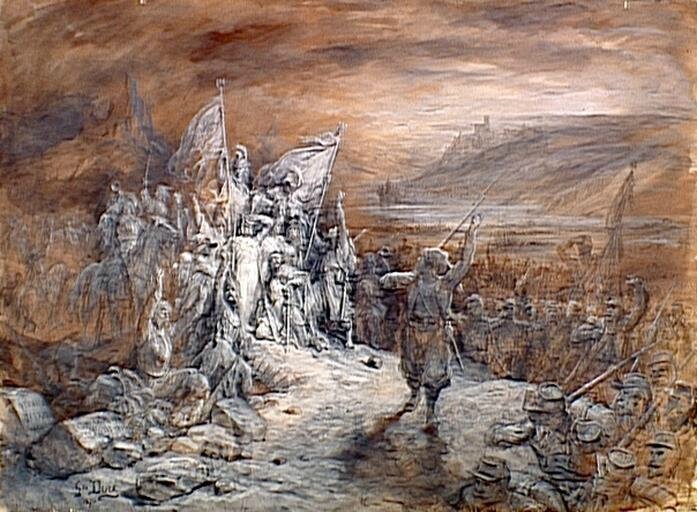 Doré, le rhin allemand allégorie de la victoire (1870)