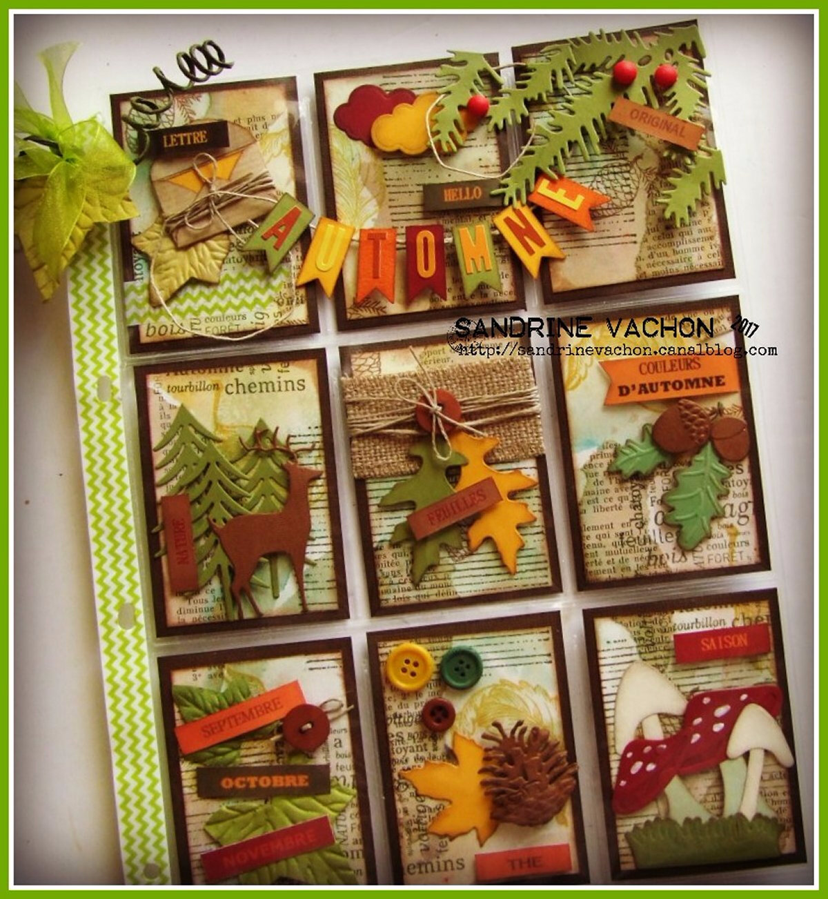 Sandrine VACHON Pocket letter PCC37