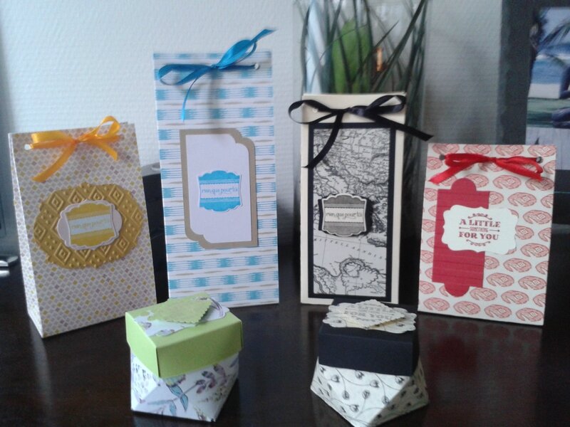 Pochettes et boîtes cadeaux