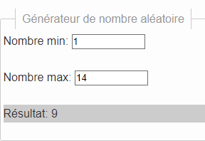 Résultat Challenge Décembre