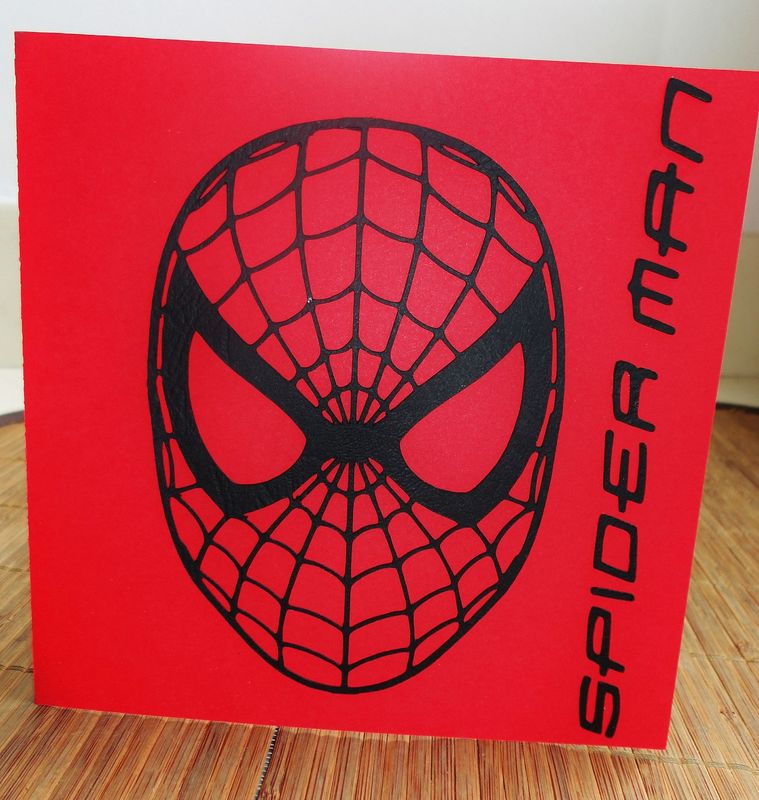 Carte Anniversaire Spiderman à Imprimer Carte anniversaire Spiderman - SC Créations