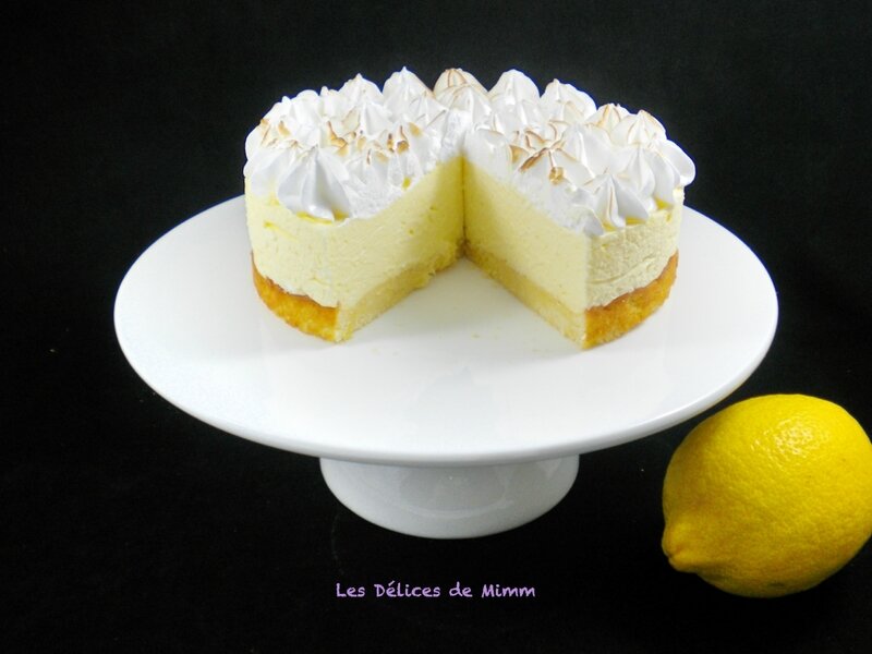 Gâteau nuage au citron meringué 5