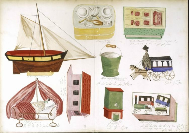 daguerre bateau dinette
