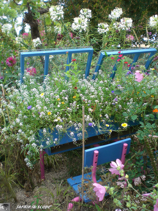 Des bancs de l'école au jardin de Chaumont-sur-Loire