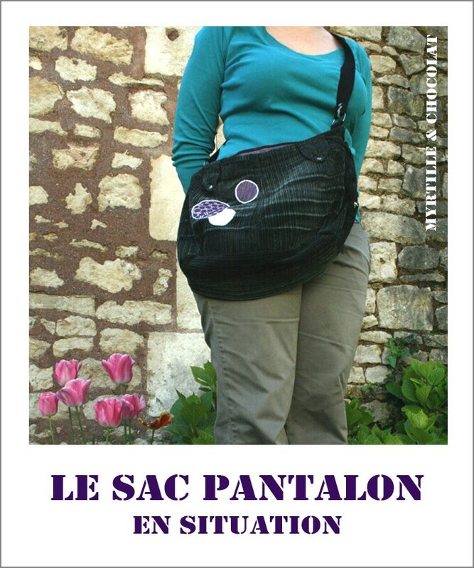 Sac pantalon _ porté