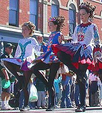 Girls_performing_Irish_step_dancing_in_a_St