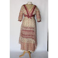 Une robe en mousseline d'été , griffée <b>Callot</b> Sœurs Paris. 1909 