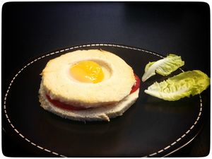 Croque madame espagnol