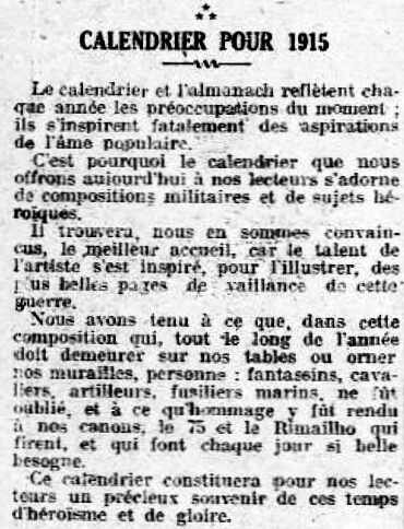calendrier 1915-6