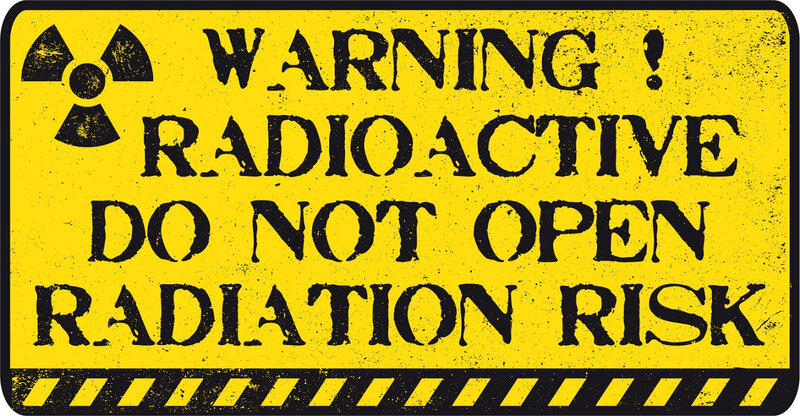 do not open danger radiation radiactive zombie