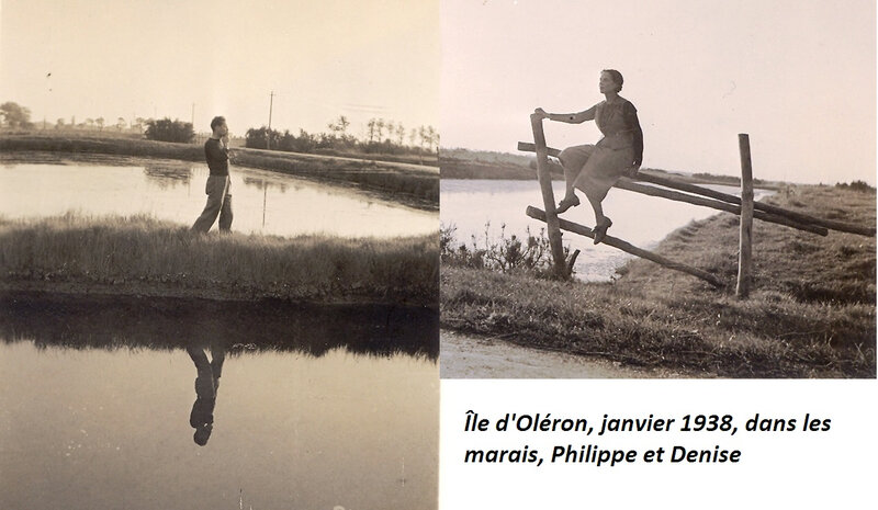 1938 01 début du mois île d'Oléron Philippe