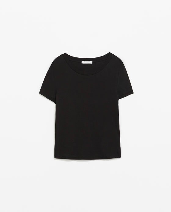 2014 0505 Zara Monaco - T-shirt noir