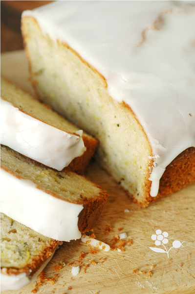 Cake citron-courgette, glaçage citron_5