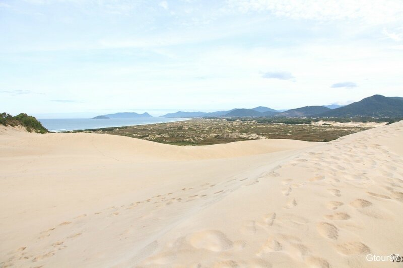Dunes de la plage de Joaquina
