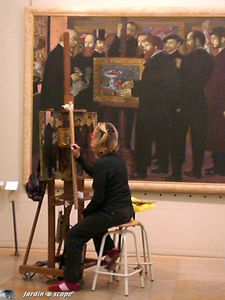 Copiste a Orsay
