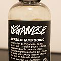 Review : Mon avis sur l'<b>Après</b>-<b>Shampooing</b> Veganese de LUSH