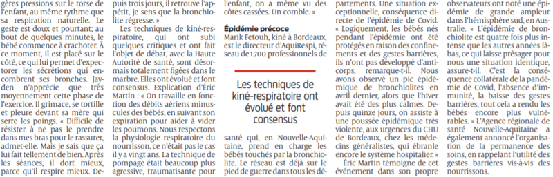 2021 10 16 SO L'épidémie de bronchiolite progresse dans la région3