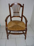 Chaise ou fauteuil « à la capucine