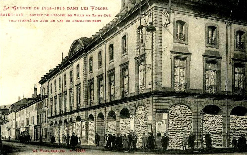 CPA Saint-Dié Hôtel de Ville