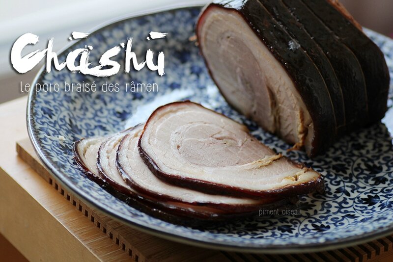 chashu,le porc braisé des ramen