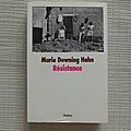 Résistance, Marie Downing Hahn, collection Médium, éditions l'école des loisirs 1999