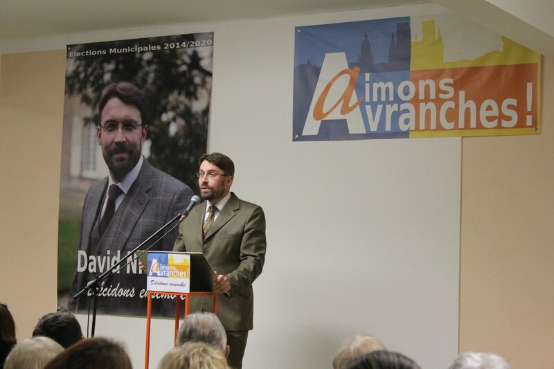 élections municipales 2014 Avranches David Nicolas Aimons réunion 25 janvier 2014