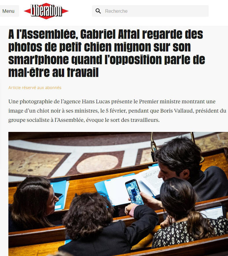 pendant ce temps, à l'assemblée