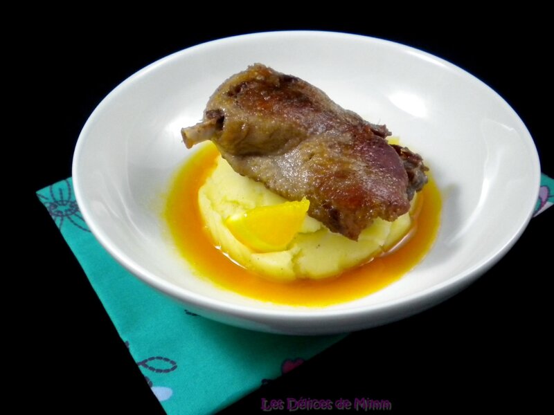 Canard confit, sauce à l’orange et au Cointreau 4