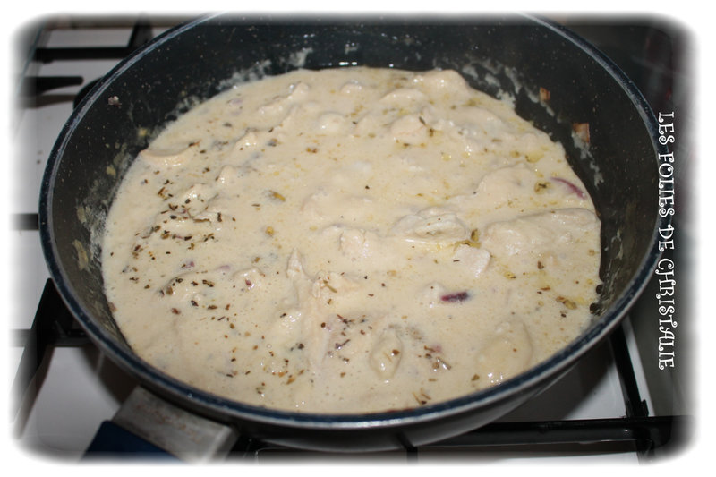 Poulet crème moutarde 4