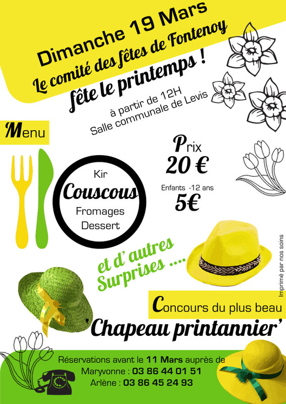 affiche fête du printemps version 2