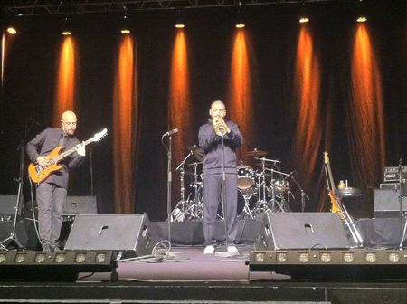 Ibrahim Maalouf, concert aux Bourdaines (40)