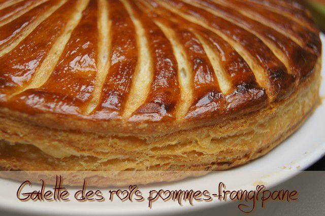 Galette des rois pommes-frangipane