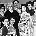 Février 1954 Marilyn et Joe au Japon