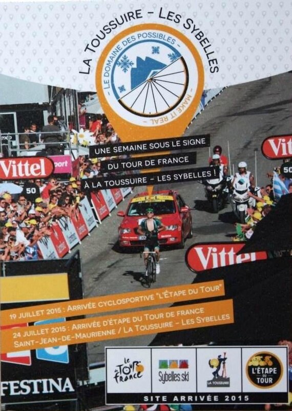 CPM Tour de France 2015 Toussure Les Sybelles 2