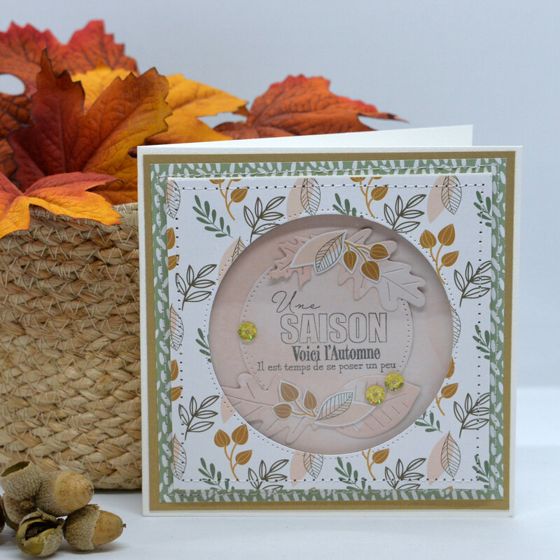 carte voici l'automne- collection So Fall-claire scrap at home